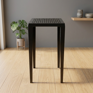 Tabouret de bar en aluminium avec revêtement en poudre - Product Image 4
