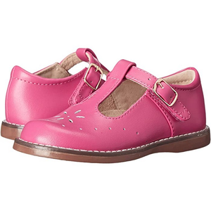Zapatos de cuero para niños, suela exterior de goma, zapatos planos para niñas - Product Image 1