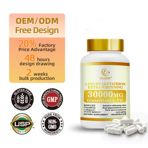 Kapsul pemutih kulit qlutee + VC konsentrasi tinggi mencerahkan titik anti-penuaan 60 potong Pengalaman bernilai - Product Image 1