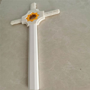 Oferta Especial: Nueva Barra Espaciadora de Aluminio Georgiano Moderna y Duradera de 7*16 con Conector de Cruz Floral y Tapa Final para Instaladores de Doble Acristalamiento - Product Image 2