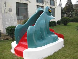 मेंढक शीसे रेशा पूल के पानी स्लाइड (ZC/के. टी./HT-10) - Product Image 4