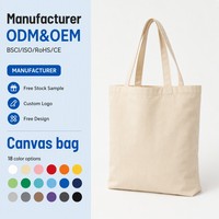 Sac fourre-tout en toile de coton vierge 12oz, vente en gros usine, prêt pour vinyle thermocollant, pour artisanat DIY, sac de courses réutilisable en gros