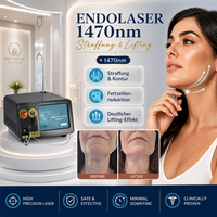 Appareil de liposuccion 1470nm, lipolyse endolaser minimalement invasive, lifting du visage, appareil de liposuccion chirurgical