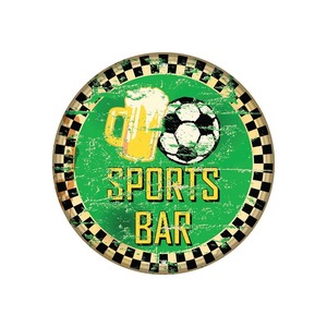 Panneau en métal rétro de publicité d'<span class=keywords><strong>assurance</strong></span> vintage Décor rétrospectif drôle - Product Image 4