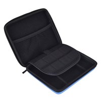 Étui rigide de gros pour console et accessoires Nintendo 2DS 3DS, sac de transport portable avec dragonne