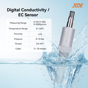 316L aço inoxidável analógico CE condutividade eletrodo sondas sensores 3/4NPT para uso industrial controlador TDS - Product Image 2