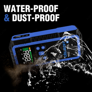 Démarreur de secours 32000mAh pour voitures - Compatible avec les moteurs <span class=keywords><strong>essence</strong></span> et <span class=keywords><strong>diesel</strong></span> jusqu'à 13,0L avec un courant de crête de 6000A - Product Image 3