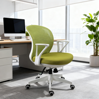 Maille de chaise ergonomique à dossier haut avec soutien lombaire personnalisé accoudoirs confortables de bureau chaise de bureau pivotante multifonctionnelle