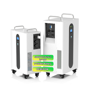 Sistema de Almacenamiento de Energía Doméstico Plug and Play con Enchufe de CA, Batería Powerwall de 5kWh y 15kWh, Estación de Energía Móvil de 5kW, Sistema de Energía Solar de 5kW - Product Image 2