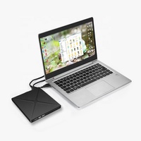 Lecteur de DVD externe EDD20 USB 3.0, lecteur de DVD sans lecteur de type C, graveur de CD-RW, lecteur de disque, lecteur de DVD pour ordinateur portable