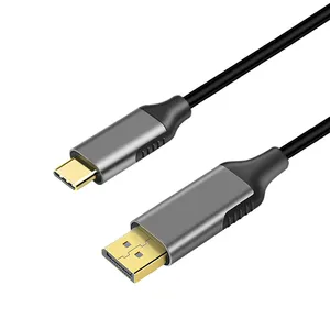 USB C to Displayport 케이블 4K 60Hz 지원 Thunderbolt 3 to Displayport 케이블 6ft 금도금 USB 타입
