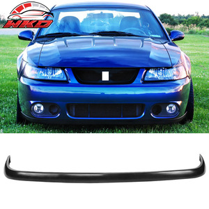 Spoiler de pare-chocs avant style OE non peint en PU de haute qualité, compatible avec Ford Mustang 03-04 SVT uniquement, accessoire extérieur. - Product Image 1