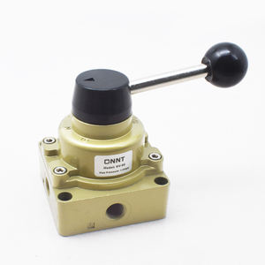 Hv 1/4 ''3/8'' 1/<span class=keywords><strong>2</strong></span> ''Draaibare Handluchtdrukregelklep 4 Weg Pneumatische Hendel Aluminium Onnt Gas Oem Voor Handbediening - Product Image 1