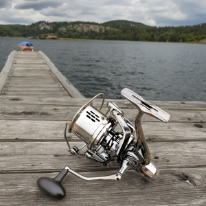<span class=keywords><strong>Moulinet</strong></span> de Pêche à <span class=keywords><strong>Carpe</strong></span> Spinning Jigging Surf Métal Acier Inoxydable 4.8.1 18+1BB, Droit et Gauche, pour Longues Distances - Product Image 3