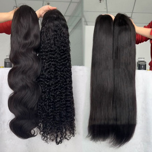 Offerta Speciale: Parrucca 13X6 Raw HD Full in Capelli Umani Vietnamiti, Densità 250, Senza Colla, Biondo Chiaro con Riflessi, Liscia o <span class=keywords><strong>Ricci</strong></span> - Product Image 3