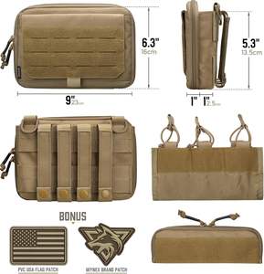 กระเป๋าอเนกประสงค์แบบโมดูลาร์สไตล์ Kangaroo ยี่ห้อ Spoir Tactical Style ทำจากไนลอน Molle น้ำหนักเบา ทนทาน - Product Image 6