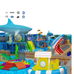 Baihe เครื่องเล่นแบบนิ่มสำหรับเด็กสนามเด็กเล่นในร่มแนวมหาสมุทรสำหรับเด็กอุปกรณ์สนามเด็กเล่นในร่มเชิงพาณิชย์ - Product Image 1