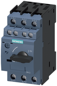 Interrupteur auxiliaire 3RV2021-4EA15, protection moteur niveau 10, horizontal, 8A 104A, 1NO 1NC, interrupteur de commande - Product Image 1