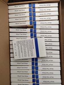 <strong>PH</strong>-Fix 0.0-14.0, 100 <strong>Strips</strong>/pk <strong>pH</strong> <strong>Test</strong> <strong>Strips</strong>, Litmus Paper <strong>pH</strong> <strong>Strips</strong>, Universal Indicator <strong>Strips</strong> with 4 Colorimetric Blocks - Product Image 4