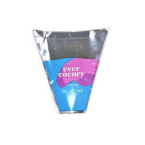Fundas de Plástico BOPP Impresas con Grabado y Sellado Térmico para Ramos de Flores, Empaque Transparente con Orificio de Ventilación, Bolsas para Empacar Rosas - Product Image 3