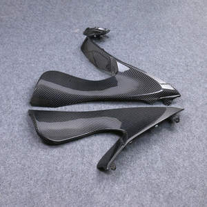 Convient pour Suzuki GSX1300R <span class=keywords><strong>Hayabusa</strong></span>, ensemble complet d'accessoires de moto en fibre de <span class=keywords><strong>carbone</strong></span> modifiés, panneau latéral noir, déflecteur de vent - Product Image 5