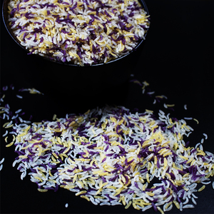 Nutrinoshi Riz de citrouille instantané tricolore Keto-Friendly, faible en glucides, préparation rapide, temps de cuisson 8-10 minutes, variété de saveurs, 100g - Product Image 4