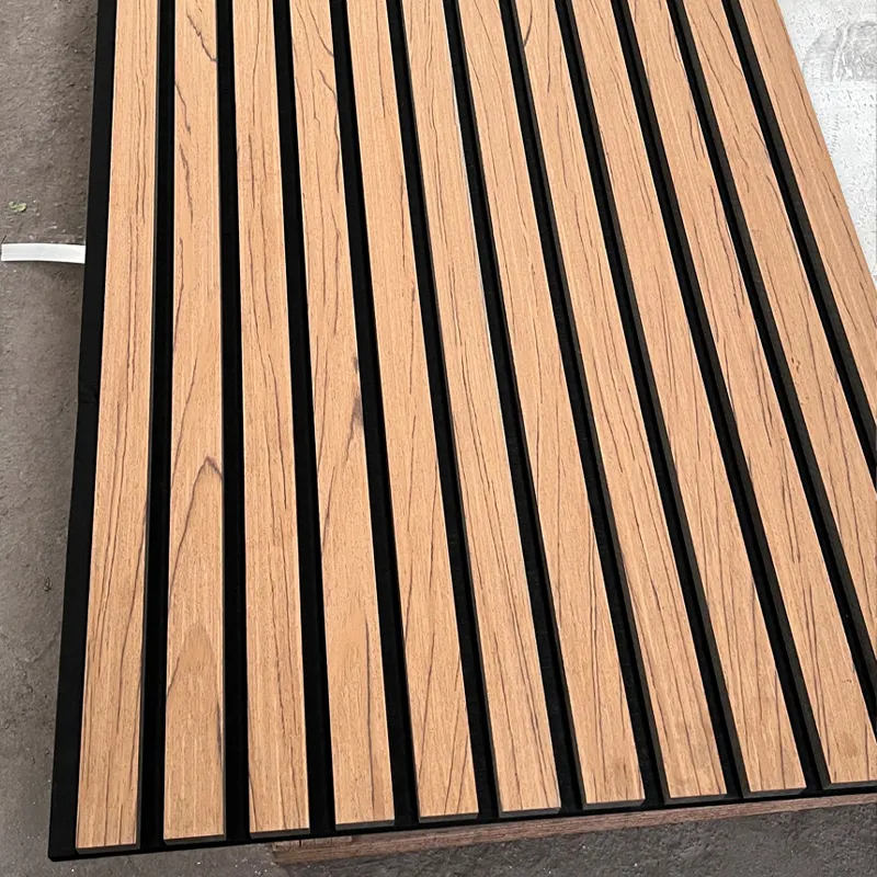 Interni soggiorno decor 3d parete akoestische panelen woodupp akupanel parete in legno akustik platten pannelli acustici