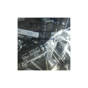1800uF 25V Dia12.5X25mm ZLH 10000 saat alüminyum elektrolitik kondansatör