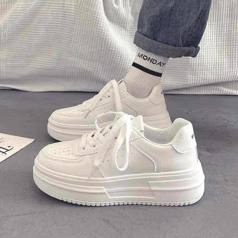 White leather