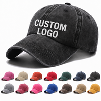 Casquette de baseball unisexe en coton vintage, ajustable, style trucker, avec logo personnalisé, teinte et vieillie, pour le sport, vierge et délavée, vente en gros