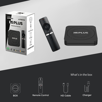 TV Box H5 Plus Android 15, Decodificador con Chip H150 de Cuatro Núcleos, 2GB 8GB, Control Remoto, BT5.4V para Argentina y México, Venta al por Mayor y al Detal