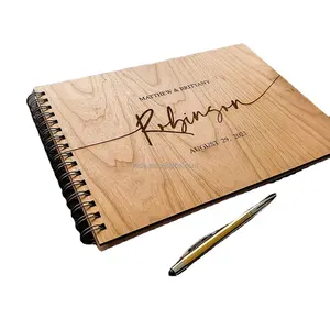 Álbum <span class=keywords><strong>de</strong></span> fotos <span class=keywords><strong>de</strong></span> boda personalizado, regalo <span class=keywords><strong>de</strong></span> <span class=keywords><strong>aniversario</strong></span> <span class=keywords><strong>de</strong></span> amor, libro <span class=keywords><strong>de</strong></span> memoria <span class=keywords><strong>de</strong></span> <span class=keywords><strong>madera</strong></span> - Product Image 2