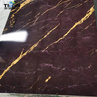 Paneles Pvc Pared 3D Placa Pvc Marmorizada Plaque Marbl Mur Pvc Feuille