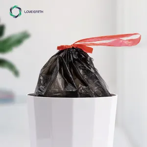 Commercio all'ingrosso Eco Friendly 100% compostabile pla borse della spesa biodegradabili per lo shopping spazzatura della spazzatura PLA