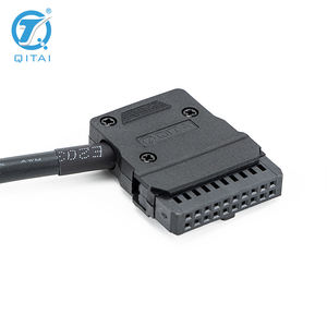 สายควบคุมพีแอลซีคุณภาพสูง QX21K-2-3000ปรับแต่งได้สำหรับอุตสาหกรรมและการใช้งานอัตโนมัติความยาว3000มม. - Product Image 3