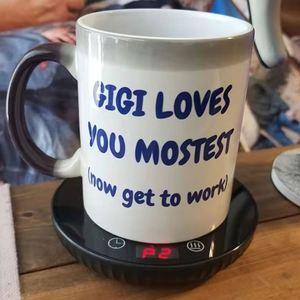 Mug en céramique personnalisé avec logo imprimé, sublimation, 11 oz, mugs magiques changeants de couleur, cadeau d'entreprise, tasse pour activité d'entreprise - Product Image 5