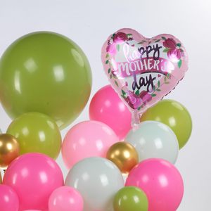 Nuevo Estilo, Kit de Guirnalda de Globos para el Día de la Madre, 117 Piezas, con Letras de Corazón de Papel Metálico, <span class=keywords><strong>Cesta</strong></span> Floral para Decoraciones del Día de la Madre - Product Image 5