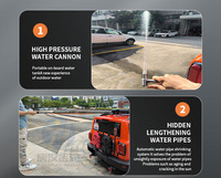 Accessoires de voiture tout-terrain en plastique pour pick-up 4x4, réservoir d'eau électrique de 30 L, réservoir d'eau sur le toit de la voiture, réservoir d'eau sur le toit du véhicule