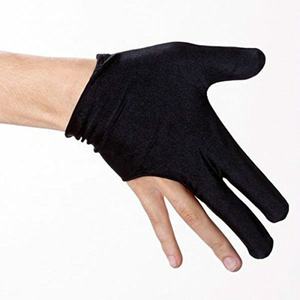 Queue élastique gauche à trois doigts Protection des mains extensible Tireur de piscine Sauvegarde Formation Sport Snooker Gants de <span class=keywords><strong>billard</strong></span> - Product Image 2