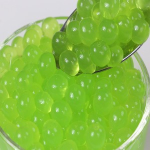 Bolas de Tapioca con Sabor a Manzana Verde, 500g/1kg, Múltiples Sabores, Bolsa de Boba con Alto Contenido de Sólidos, Ingredientes Comestibles para Té de Burbujas - Product Image 5