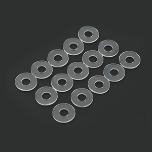 Arandela plana de nailon negro, arandela plana redonda de plástico, arandela de plástico negro M6, alta calidad, Blanco, Negro, 2 <span class=keywords><strong>Mm</strong></span>, 125 Din - Product Image 6