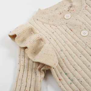 AustinBella – Combinaison-<span class=keywords><strong>pull</strong></span> tricotée en coton pour <span class=keywords><strong>bébé</strong></span> <span class=keywords><strong>fille</strong></span>, collection automne-hiver, vente en gros, fabrication sur mesure, qualité supérieure - Product Image 4