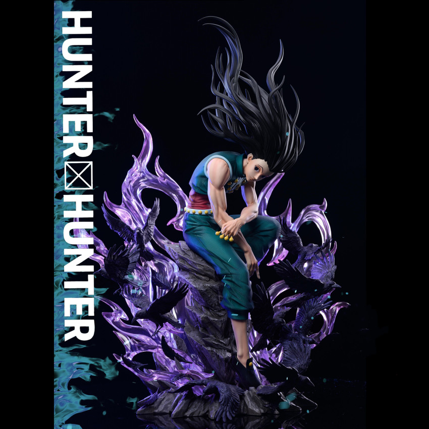 Японское аниме GK Hunter Fan Illumi Zoldyck 1:6 экшн-фигурка для сбора