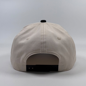 Sombrero de Vaquero Unisex de Alta Calidad, Personalizado con Bordado Cursivo, Beige y Negro, <span class=keywords><strong>Gorras</strong></span> de Camionero para Boda, <span class=keywords><strong>Gorras</strong></span> Estructuradas de Algodón de Perfil Medio - Product Image 5