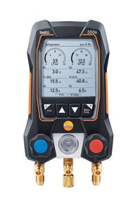Manomètre de charge de réfrigérant Testo549 pour climatiseur de voiture, outil de remplissage numérique - Product Image 2