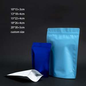 Sachets debout étanches à l'humidité imprimés personnalisés de haute qualité avec fermeture à glissière en plastique d'emballage alimentaire sûr en usine pour la gelée de lait - Product Image 2