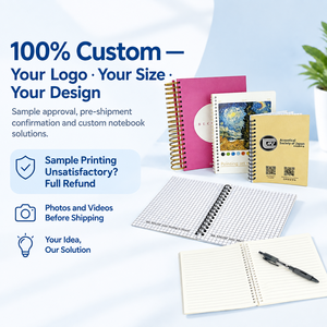 Cuaderno de Tapa Blanda de Cartón Impreso Personalizado con Logotipo <span class=keywords><strong>en</strong></span> Relieve e Impresión Offset - Product Image 4