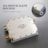 Module amplificateur de puissance RF 15W 1500-2500MHz, boîtier en aluminium, connecteur SMA, 24V DC pour communication radar