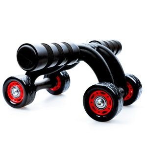 Équipement de gymnastique à domicile, 4 roues, roue abdominale, rouleau d'entraînement, roulement d'exercice, roue AB silencieuse, Offre Spéciale - Product Image 2