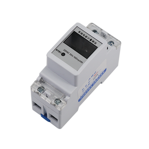 Din Rail gắn đa chức năng Bi-directional năng lượng <span class=keywords><strong>Meter</strong></span> LCD hiển thị điện áp hiện tại tần số r485 thông tin liên lạc cho khác nhau - Product Image 1
